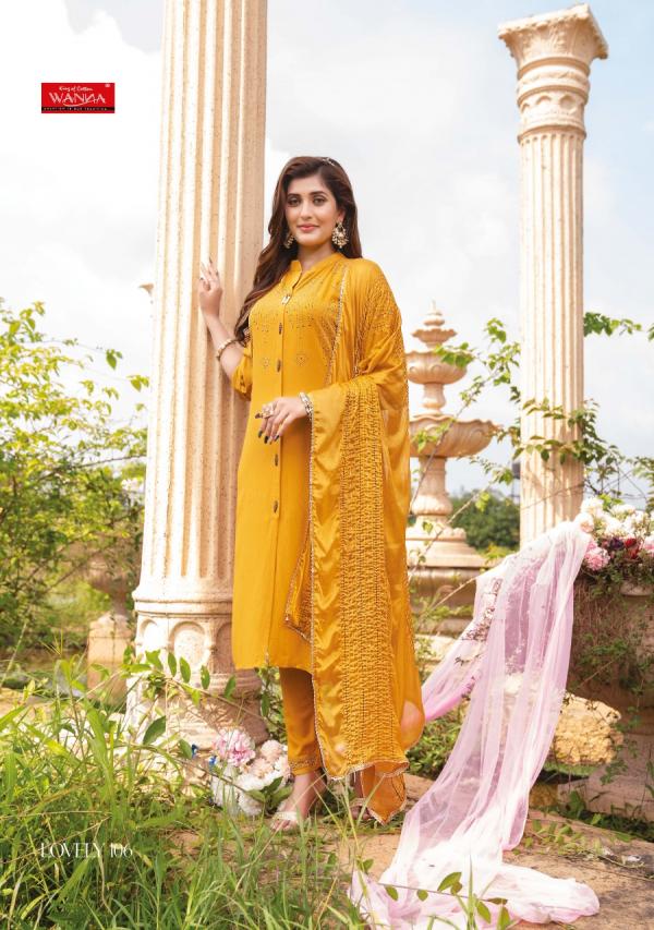 Wanna Lovely Fancy Wear Kurti Pant And Dupatta Collection